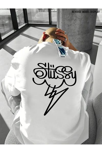 sole stories Premium Oversize Cut Short Sleeve Printed T-Shirt