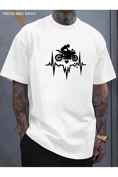 Bengi Clothing Premium Oversize Cut Short Sleeve Printed T-Shirt
