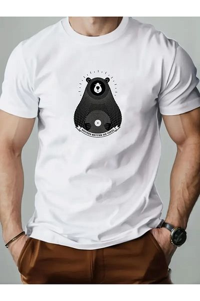 sole stories Premium Oversize Cut Short Sleeve Printed T-Shirt