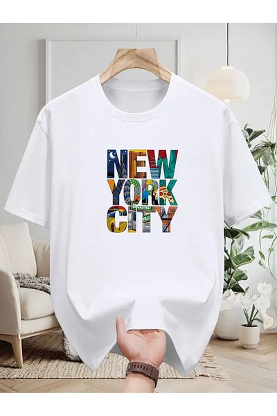 sole stories Premium Oversize Cut Short Sleeve Printed T-Shirt