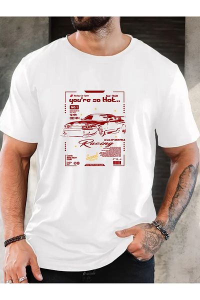 sole stories Premium Oversize Cut Short Sleeve Printed T-Shirt