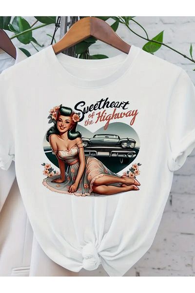 Bengi Clothing Premium Oversize Cut Short Sleeve Printed T-Shirt