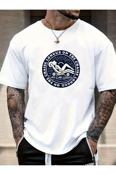 sole stories Premium Oversize Cut Short Sleeve Printed T-Shirt