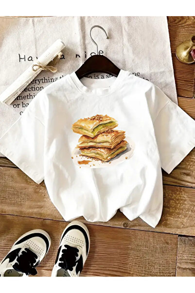 Aether تي شيرت مطبوع بأكمام قصيرة ومقاس كبير ممتاز