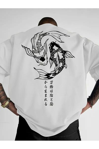 sole stories Premium Oversize Cut Short Sleeve Printed T-Shirt