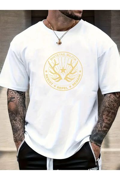 sole stories Premium Oversize Cut Short Sleeve Printed T-Shirt