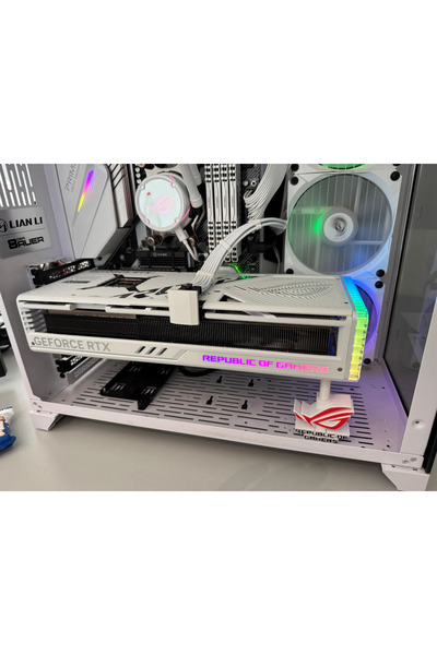 3d soft light Ayarlanabilir Ekran Kartı Tutucu (6–9 cm) Ekran Kartı Destek Ap...