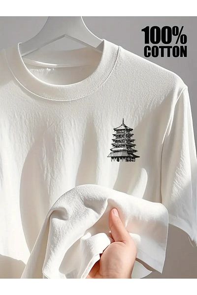 Bengi Clothing Premium Oversize Cut Short Sleeve Printed T-Shirt
