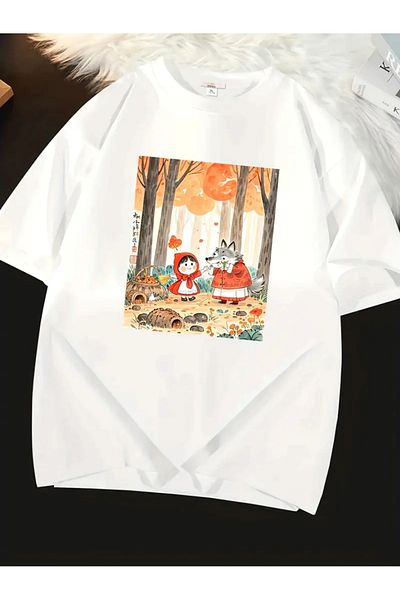Bengi Clothing Premium Oversize Cut Short Sleeve Printed T-Shirt