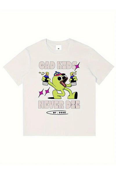 Bengi Clothing Premium Oversize Cut Short Sleeve Printed T-Shirt