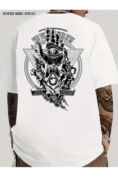 sole stories Premium Oversize Cut Short Sleeve Printed T-Shirt
