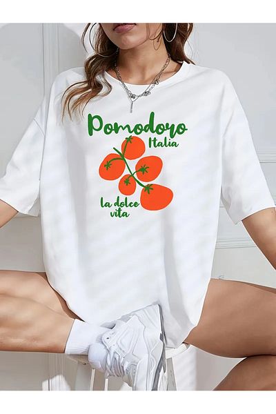 Bengi Clothing Premium Oversize Cut Short Sleeve Printed T-Shirt