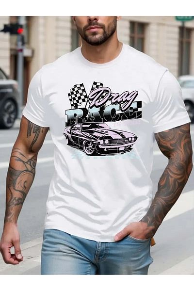 sole stories Premium Oversize Cut Short Sleeve Printed T-Shirt