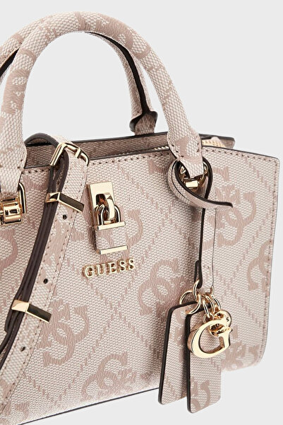 Guess Queensland 4G Logo Baskılı Çıkarılabilir Askılı Mini Çanta HWOS9655760 ÇANTA HWOS96 5576