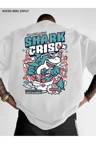 sole stories Premium Oversize Cut Short Sleeve Printed T-Shirt