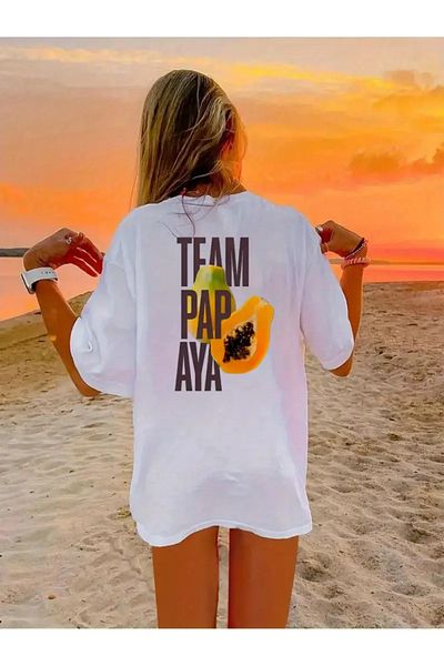 sole stories Premium Oversize Cut Short Sleeve Printed T-Shirt