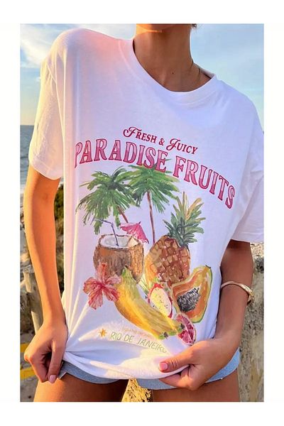 Bengi Clothing Premium Oversize Cut Short Sleeve Printed T-Shirt