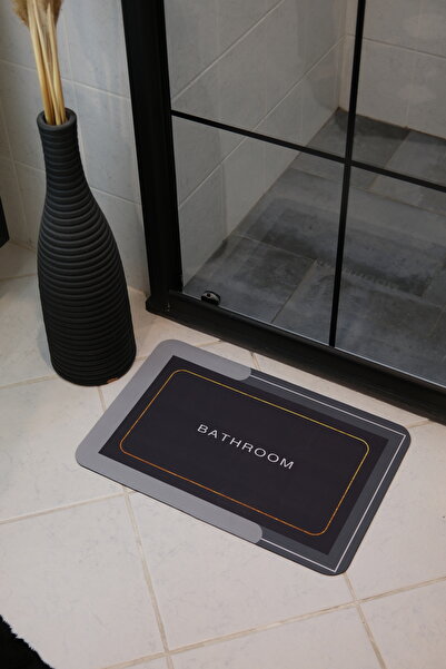 DOOS HOME SU EMİCİ ŞIK TASARIM KARE KAYMAZ TABAN PASPASI