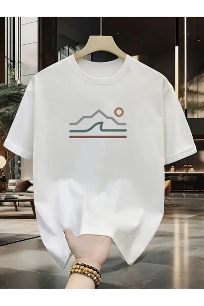 Bengi Clothing Premium Oversize κοντομάνικο μπλουζάκι με στάμπα