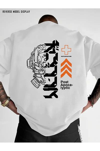 sole stories Premium Oversize Cut Short Sleeve Printed T-Shirt