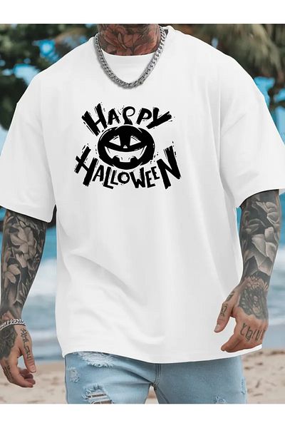 Bengi Clothing Premium Oversize Cut Short Sleeve Printed T-Shirt