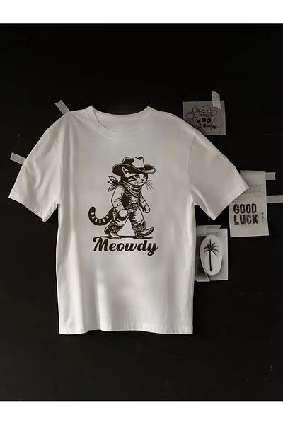 sole stories Premium Oversize Cut Short Sleeve Printed T-Shirt