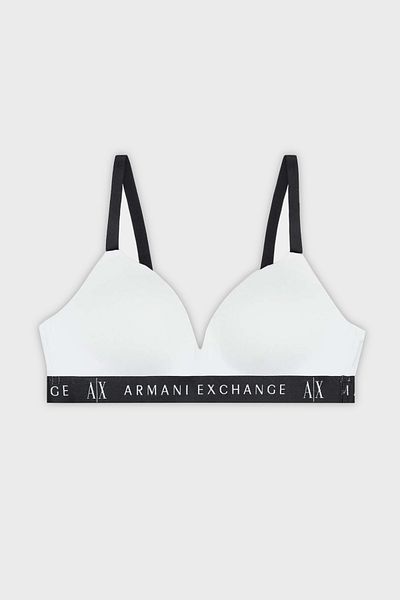 Armani Exchange Σουτιέν Bralet με ρυθμιζόμενο λουράκι με λογότυπο BRA 947027 CC502 00010