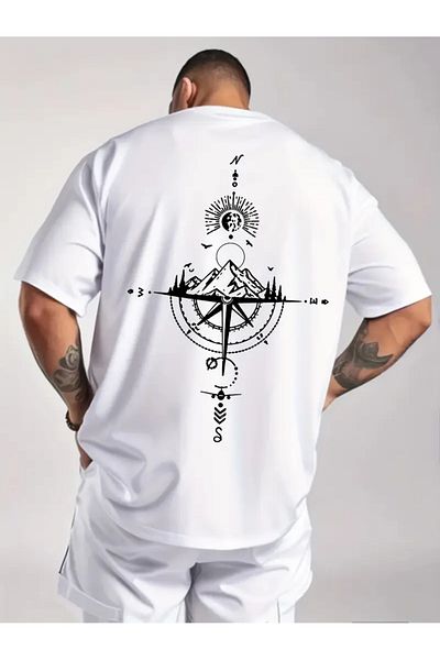 sole stories Premium Oversize Cut Short Sleeve Printed T-Shirt