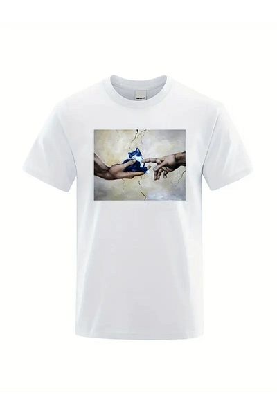 sole stories Premium Oversize Cut Short Sleeve Printed T-Shirt