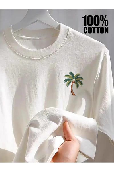 sole stories Premium Oversize Cut Short Sleeve Printed T-Shirt