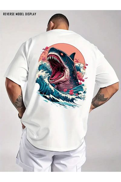 sole stories Premium Oversize Cut Short Sleeve Printed T-Shirt