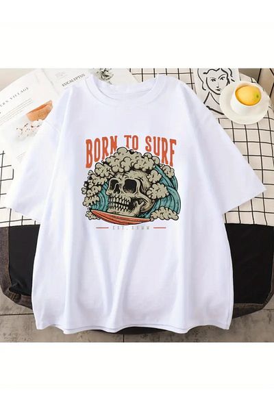 Bengi Clothing Premium Oversize Cut Short Sleeve Printed T-Shirt