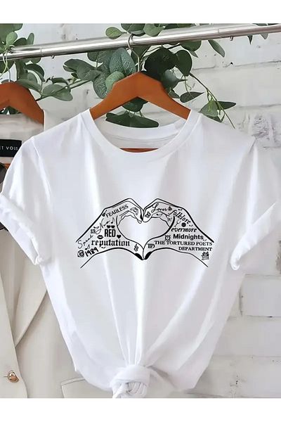 Bengi Clothing Premium Oversize Cut Short Sleeve Printed T-Shirt