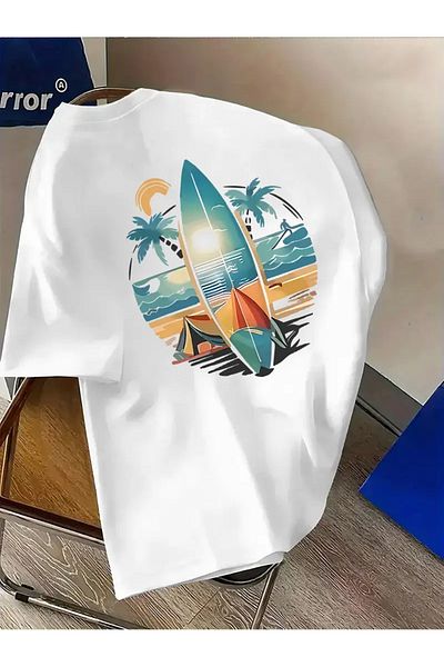 Bengi Clothing Premium Oversize Cut Short Sleeve Printed T-Shirt