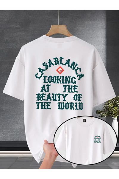 sole stories Premium Oversize Cut Short Sleeve Printed T-Shirt