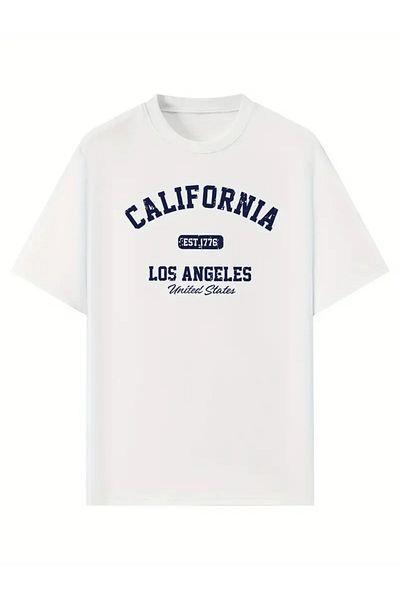 Bengi Clothing Premium Oversize Cut Short Sleeve Printed T-Shirt