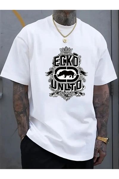 sole stories Premium Oversize Cut Short Sleeve Printed T-Shirt