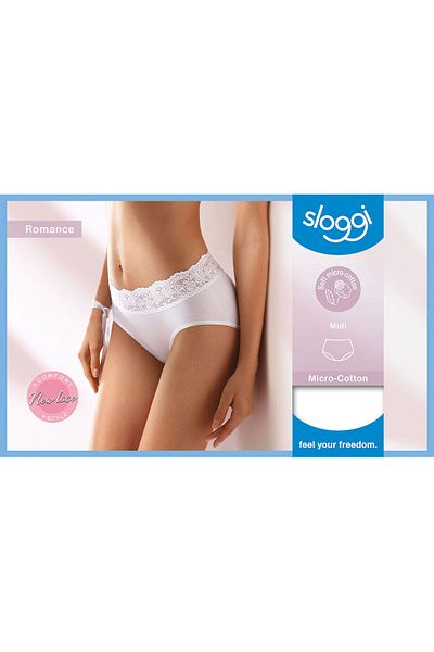 Triumph Chilot Sloggi Romance, Triumph, 48 EU, alb