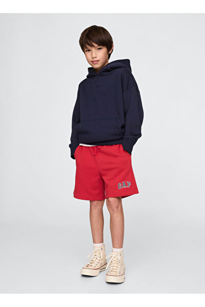 GAP Lastikli Bel Normal Kırmızı Erkek Çocuk Şort 890929007