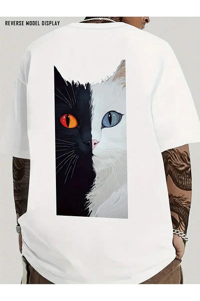 sole stories Premium Oversize Cut Short Sleeve Printed T-Shirt