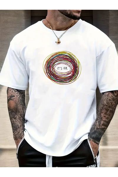 Bengi Clothing Premium Oversize Cut Short Sleeve Printed T-Shirt
