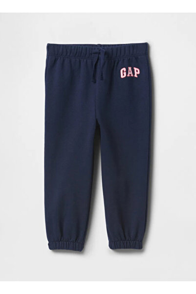 GAP Lastikli Paça Koyu Lacivert Kız Çocuk Eşofman Altı 743507000