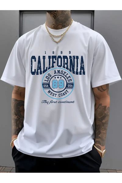 Bengi Clothing Premium Oversize Cut Short Sleeve Printed T-Shirt