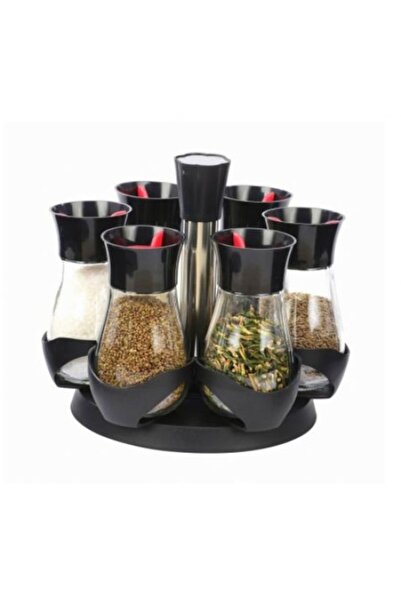 OEM Set condimente 6 recipiente cu suport rotativ GRUNBERG, GR384