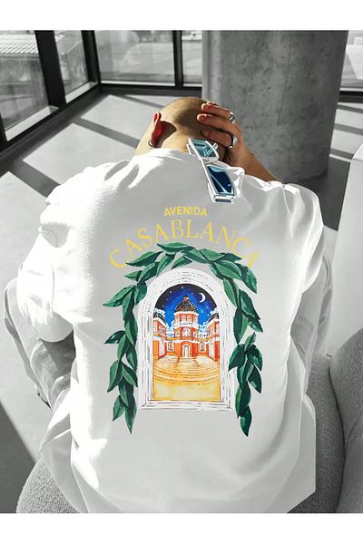 sole stories Premium Oversize Cut Short Sleeve Printed T-Shirt