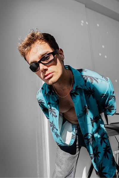 SENTİNEL WEAR Tommy Verce. Palm Patterned Premium Shirt