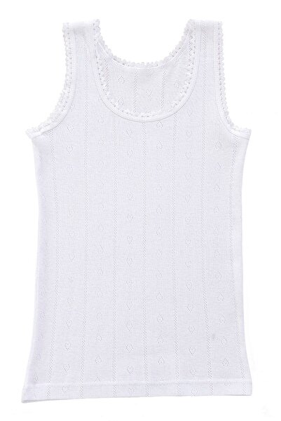 BENALİ 3 Pack Girls' Cotton Transfer Ribbed Flexible Comfortable Thick Strap ...