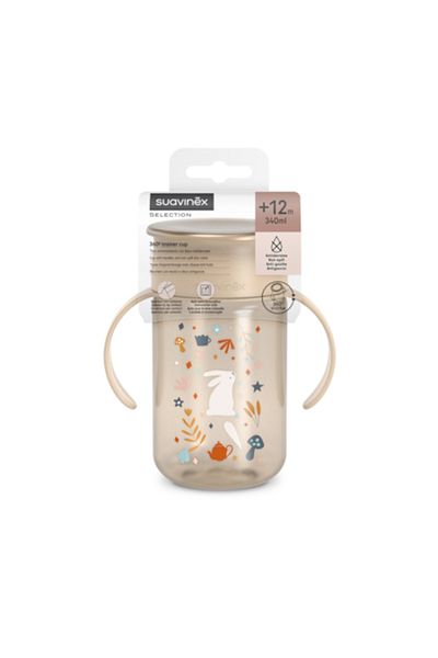 Suavinex Cupă de antrenament 360 bej 340ml, Wonderland