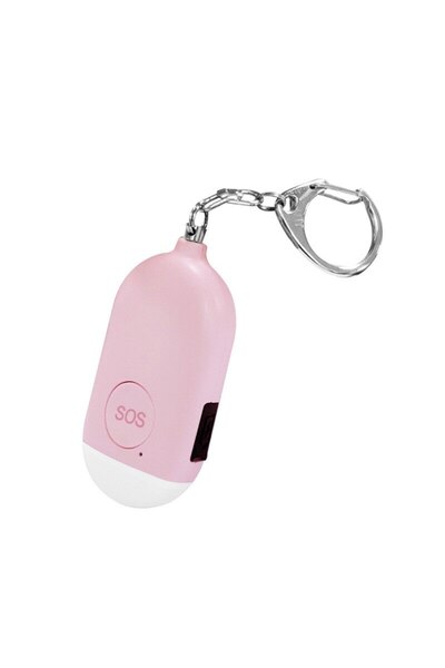 Choice4 B300 (وردي) إنذار شخصي للدفاع عن النفس للأطفال والنساء المسنات في حال...