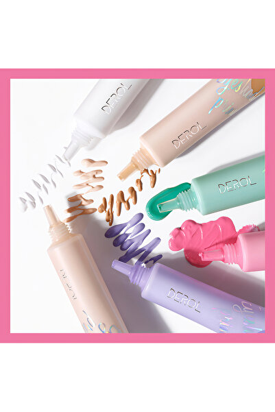 DEROL Under Eye Concealer with Collagen Hyaluronic Acid & Vitamin E, Waterproof Concealer Makeup